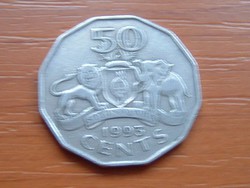 SWAZILAND SZVÁZIFÖLD 50 CENT 1993 #