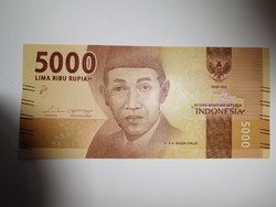 Indonézia 5000 rupiah 2016 UNC