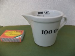 Zsolnay porcelán mérő pohár 100