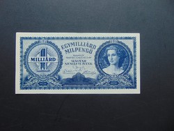 1 milliárd milpengő 1946 Szép ropogós bankjegy  03  