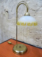Art deco stílusú szarvasi asztali lámpa