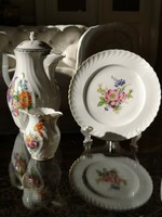 Royal Tettau 6 személyes exkluzív porcelán reggeliző szett