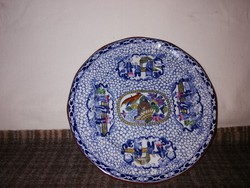 1,-Ft Extrém ritka meseszép antik Kínai jelenetes tányér!Gyűjteményes darab!