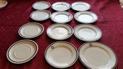 Alföldi porcelán tányér 12 db eladó!Mecsekvidéki Vendéglátó Vállalat feliratta.