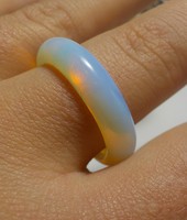 Opalit ásványgyűrű 65-ös méret