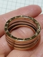 Bvlgari feliratos impozáns gyűrű