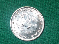 10 Filér 1987 ! It was not in circulation! Greenish!