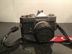 Konica régi fényképezőgép 