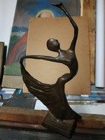 Art Deco balerìna  Szobor rèz vagy bronzból