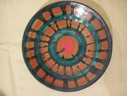 Iparművész kerámia falitányér fali tányér ​27 cm 