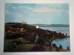 Colorvox hanglemez-képeslap, 1960-as évek, Tihany, ritka!