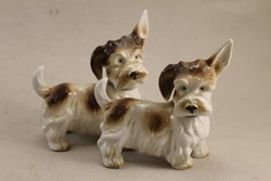 Porcelán kutyák 2 db G81