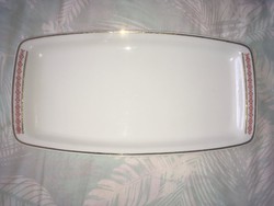 Alföldi porcelán nagy tálaló tál kínáló pecsenyés tál tányér