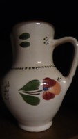 Granite hand-painted jug