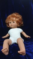 Eredeti spanyol minőségi baba puha testű játékbaba szép állapotban sorszámozott 46cm