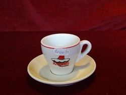CPA olasz minőségi porcelán  kávéscsésze +alátét. Amigos Caffe. 6 db os készlet. Vanneki!
