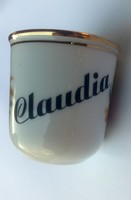 Claudia neves porcelán csésze