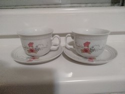 Porcelán  teáscsészék
