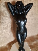 Aluminium női akt szobor