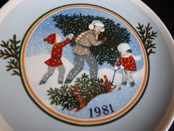 sahonora vásárló részére - Svéd karácsonyi dísztányér