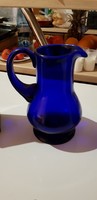 Antik Kobalt Kék Patika üveg Kiöntő.26cm.