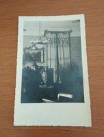 1939-es lakásbelsőről antik fotó, képeslap eladó: Csepel, Horthy Miklós utca 23.