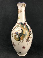 Zsolnay Főnix madaras váza