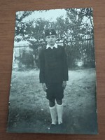 Bocskai-egyenruhás, 10 éves, I. gimnazista fiú. Régi, iskolai fotó, kép (1940. október 14.)