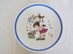 Kahla porcelán mese gyerek tányér