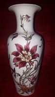 Zsolnay orchideás váza 34 cm