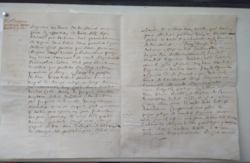 Pergament -  antik kézirat / Pergamen