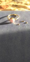 Opálköves  arany gyűrű