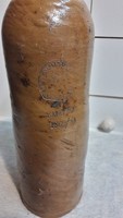 Nassaui Rákóczi jelzéssel, (1869-1870) kőagyag ásványvizes palack...