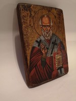 Festett fa ortodox ikon