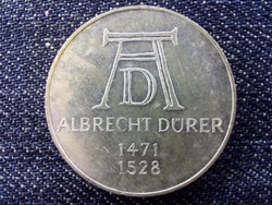 Németország 500 éve született Albrecht Dürer .625 ezüst 5 Márka 1971 D / id 13888/