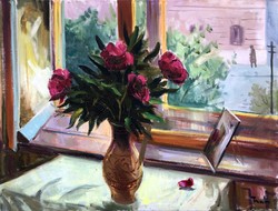 Tamás Ervin (1922 - 1996 ) " Pünkösdi rózsa, 1959 ....!!