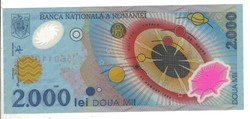 2000 lei 1999 aUNC Románia