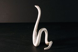 Drasche Kígyó Ritka Forma! 12cm Hibátlan Porcelán Állatfigura Ká