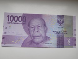 Indonézia 10000 rupiah 2019 UNC
