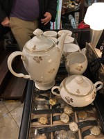 6 személyes porcelán teáskészlet,gyönyörű állapotban, ünnepekre