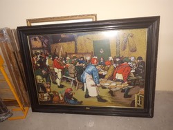 Pieter Bruegel: Parasztlakodalom - gobelin