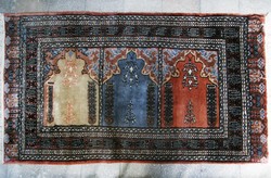 Imaszőnyeg Pakisztáni kézi csomózású perzsaszőnyeg 139 X 80 cm