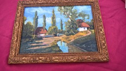 Szép Váczi János festmény olcsón eladó.