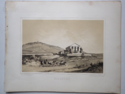 Keleti Gusztáv: Tíz litográfia az eredeti(!) Tokaj-hegyaljai albumból (Pest, 1867)