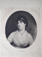 ​Női arckép. Fotogravűr John Hoppner (1759–1810) művéről, 1906 (Paulssen & Co., Bécs). Ritka!