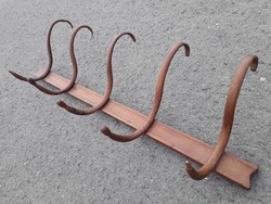 Spectacular sprawling size for only that much! 120 Cm long antique thonet five-pronged wall hanger good price!