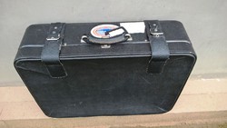 Ritkaság!!! Cavalet régi osztrák légimentős koffer, bőrönd