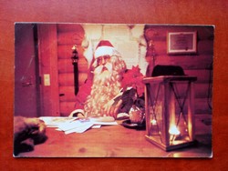 Régi karácsonyi képeslap ,postatiszta
