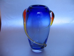 Gyönyörű, régi MAKORA váza (20,5 cm)-jelzett
