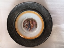 Zsolnay porcelain decorative plate